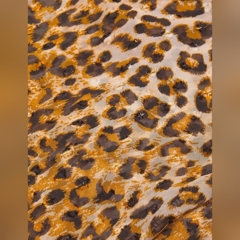 - Angela Leopard Print Robe - In Bloom by Jonquil - Picture 6 of 11